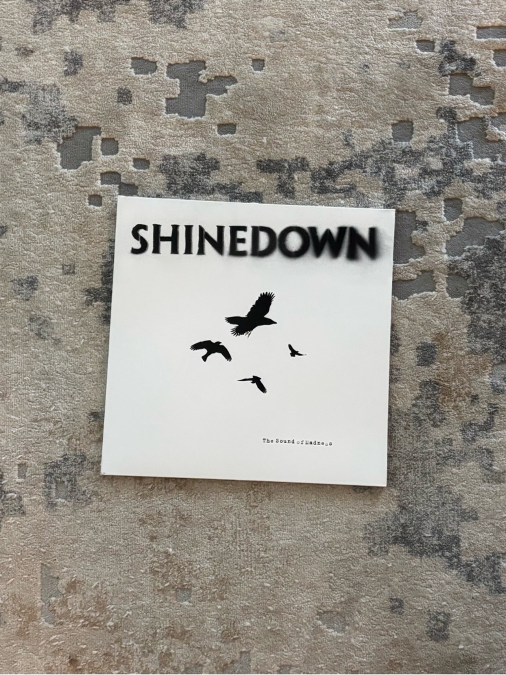 Shinedown Album Cover Art - Black & White
